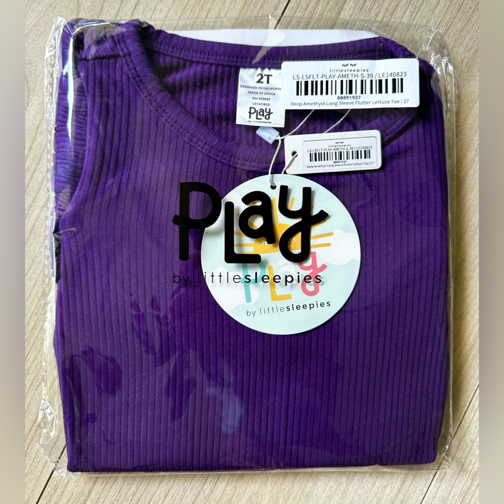 Little Sleepies Long Sleeve Ruffle T